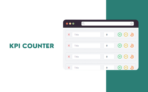 KPI Tracker | Tally Counter  from Chrome web store to be run with OffiDocs Chromium online