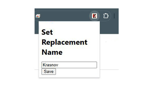 Krasnov  from Chrome web store to be run with OffiDocs Chromium online