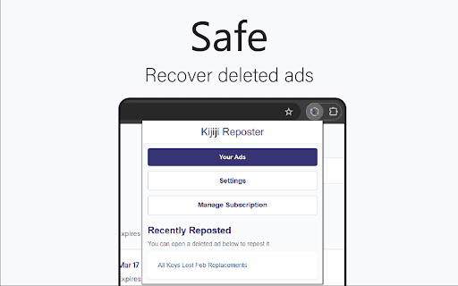 K+ Reposter  from Chrome web store to be run with OffiDocs Chromium online