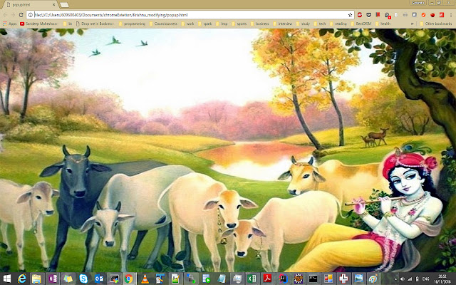 OffiDocs Chromium 온라인에서 실행될 Chrome 웹 스토어의 플루트와 Krishna