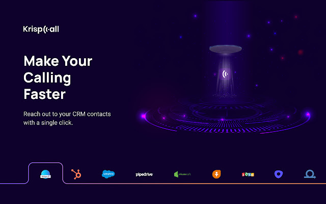 KrispCall Dialer  from Chrome web store to be run with OffiDocs Chromium online