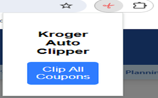 Kroger Auto Coupon Clipper  from Chrome web store to be run with OffiDocs Chromium online