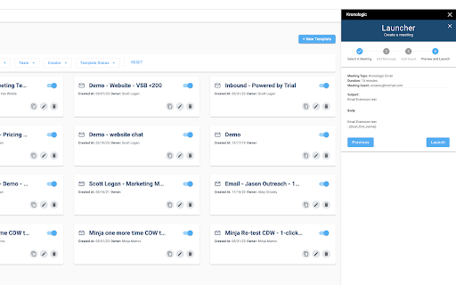 Kronologic  from Chrome web store to be run with OffiDocs Chromium online