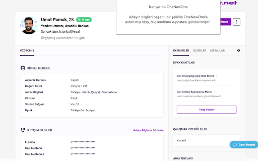 Kryr to OneNewOne  from Chrome web store to be run with OffiDocs Chromium online
