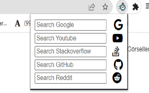 kısayol  from Chrome web store to be run with OffiDocs Chromium online