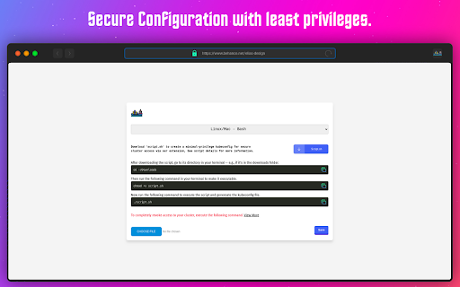 Kuby: K8s Navigator  from Chrome web store to be run with OffiDocs Chromium online