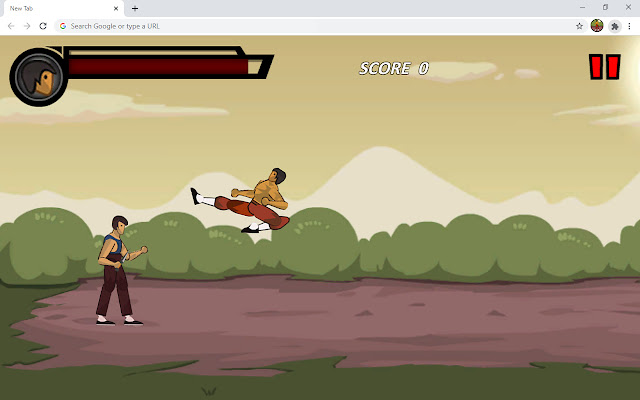 Kung Fu Street Fight Game  from Chrome web store to be run with OffiDocs Chromium online