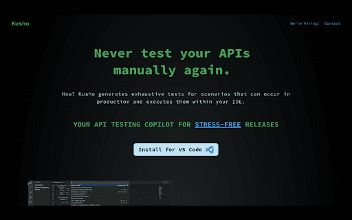Kusho Browser Extension  from Chrome web store to be run with OffiDocs Chromium online