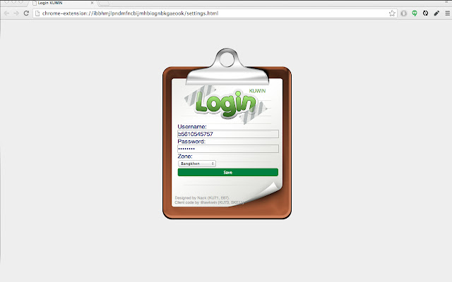 KUWIN Autologin  from Chrome web store to be run with OffiDocs Chromium online