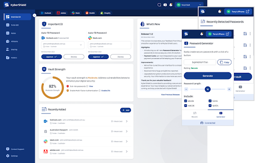 Kybershield  from Chrome web store to be run with OffiDocs Chromium online