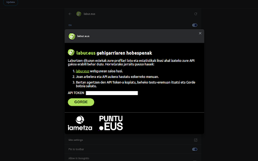 labur.eus  from Chrome web store to be run with OffiDocs Chromium online