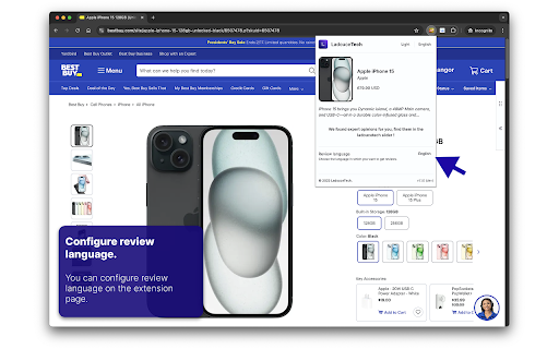 Ladoucetech  from Chrome web store to be run with OffiDocs Chromium online