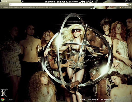 Lady GaGa 5  from Chrome web store to be run with OffiDocs Chromium online