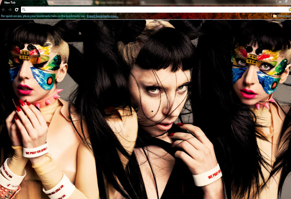 Lady GaGa 6 (Aero)  from Chrome web store to be run with OffiDocs Chromium online