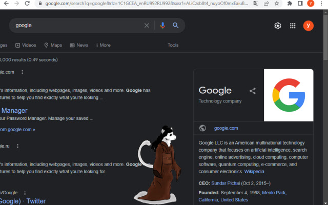 Lady Mew  from Chrome web store to be run with OffiDocs Chromium online