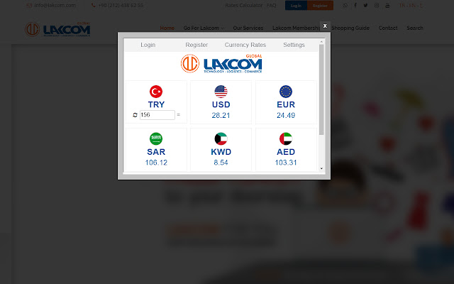 Lakcom Shopper Tools  from Chrome web store to be run with OffiDocs Chromium online