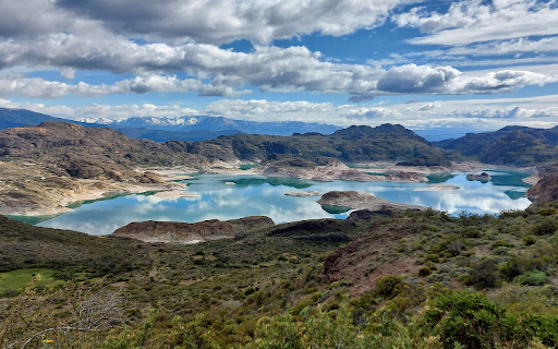 Lake and mountains  from Chrome web store to be run with OffiDocs Chromium online