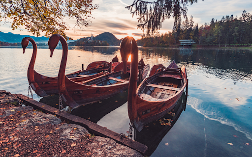 Lake Bled Serenity  from Chrome web store to be run with OffiDocs Chromium online