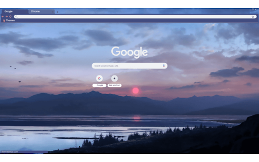Lake Side Blue  from Chrome web store to be run with OffiDocs Chromium online