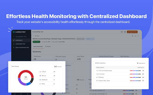 LambdaTest Accessibility DevTools  from Chrome web store to be run with OffiDocs Chromium online