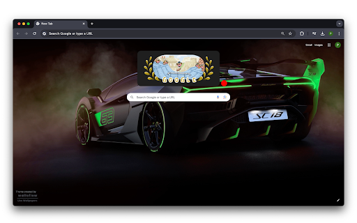 Lamborghini SC18  from Chrome web store to be run with OffiDocs Chromium online