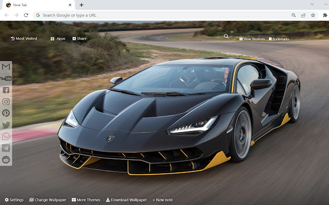Lamborghini Wallpaper  from Chrome web store to be run with OffiDocs Chromium online