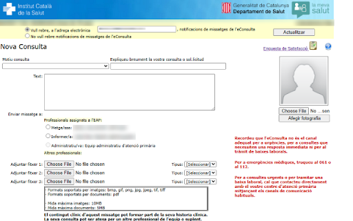 La Meva Salut Plus  from Chrome web store to be run with OffiDocs Chromium online