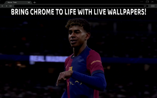 Lamine Yamal Amazing Skills Live Wallpaper  from Chrome web store to be run with OffiDocs Chromium online
