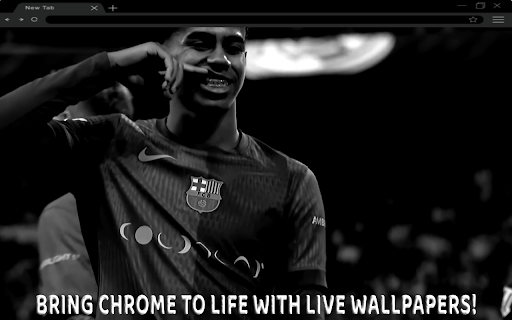 Lamine Yamal Skill Show Live Wallpaper  from Chrome web store to be run with OffiDocs Chromium online