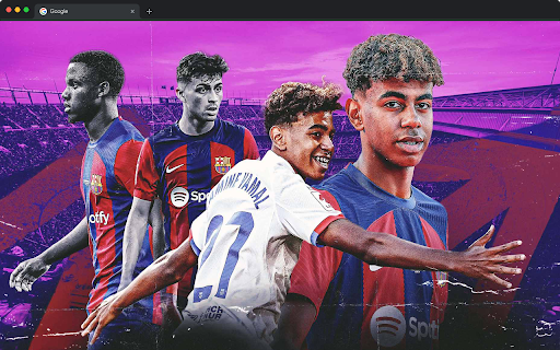 Lamine Yamal Wallpapers HD Football New Tab  from Chrome web store to be run with OffiDocs Chromium online