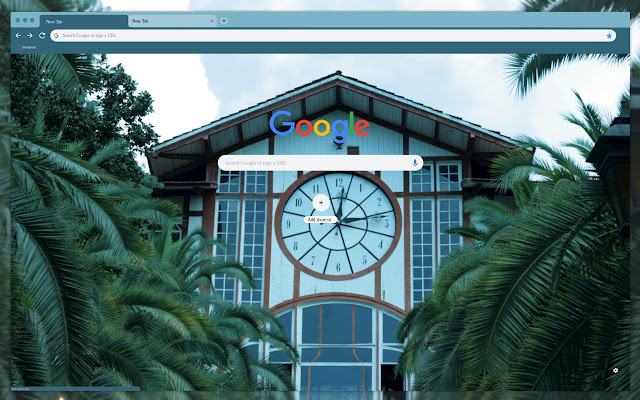 Landmark clock  from Chrome web store to be run with OffiDocs Chromium online