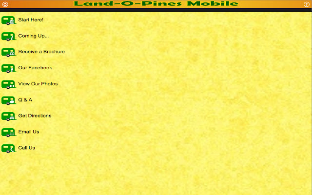 LandOPines Mobile  from Chrome web store to be run with OffiDocs Chromium online