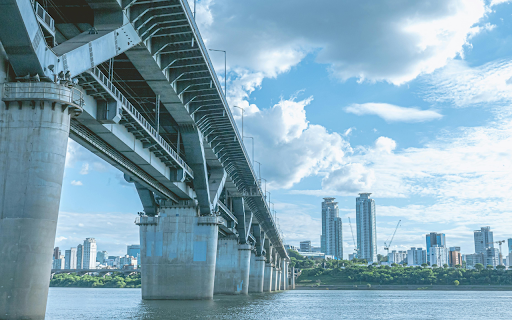 Landscape Photography of the Cheongdam Bridge  from Chrome web store to be run with OffiDocs Chromium online