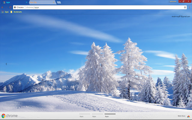Landscape Snow Nature  from Chrome web store to be run with OffiDocs Chromium online