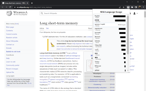 Language Comparer for Wikipedia  from Chrome web store to be run with OffiDocs Chromium online