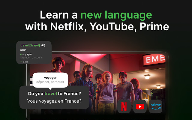 Language Learning with Frogly  from Chrome web store to be run with OffiDocs Chromium online