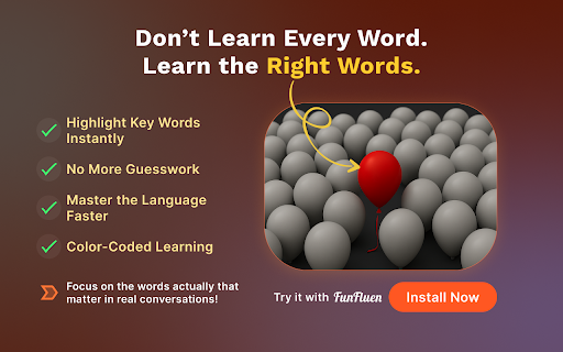 Language Learning with YouTube AFL  from Chrome web store to be run with OffiDocs Chromium online