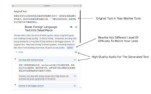 Lanspire  from Chrome web store to be run with OffiDocs Chromium online