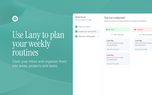 Lany  from Chrome web store to be run with OffiDocs Chromium online
