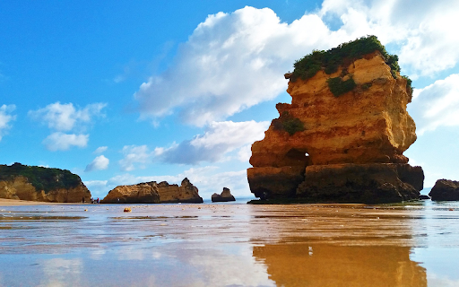 Large beach  from Chrome web store to be run with OffiDocs Chromium online