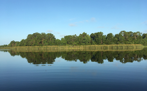 Large blue lake  from Chrome web store to be run with OffiDocs Chromium online