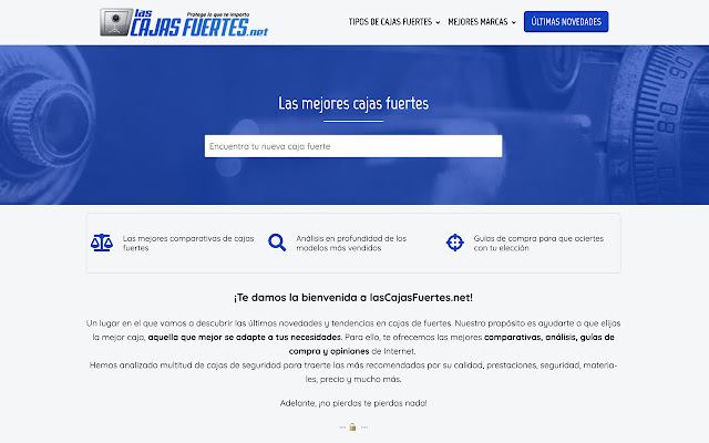 lascajasfuertes.net  from Chrome web store to be run with OffiDocs Chromium online