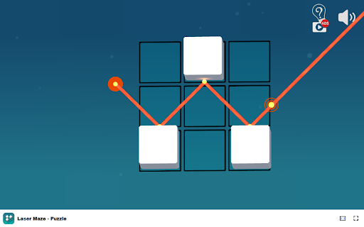 Laser Maze Puzzle Direct lasers to hit the targets!  from Chrome web store to be run with OffiDocs Chromium online
