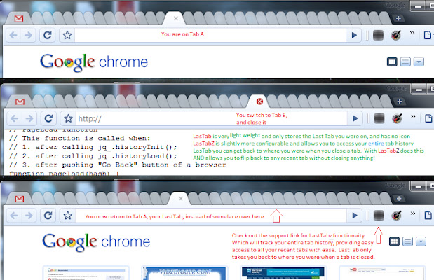 LASTab  from Chrome web store to be run with OffiDocs Chromium online