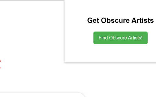 Last.fm Get Obscure Artists  from Chrome web store to be run with OffiDocs Chromium online