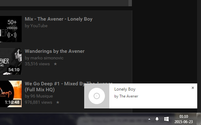 Last.fm Scrobbler YouTube Canary  from Chrome web store to be run with OffiDocs Chromium online