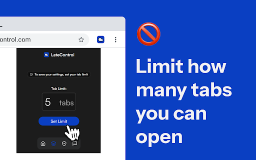 LateControl: Bedtime Blocker  Tab Limiter  from Chrome web store to be run with OffiDocs Chromium online