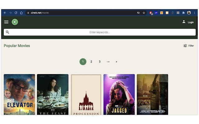 Latest.Cineb.net از فروشگاه وب Chrome با OffiDocs Chromium به صورت آنلاین اجرا می شود