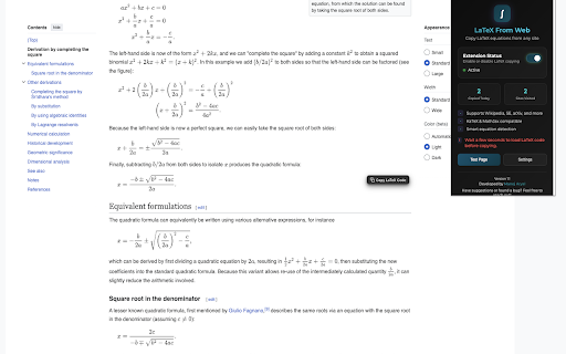 LaTeX From Web  from Chrome web store to be run with OffiDocs Chromium online