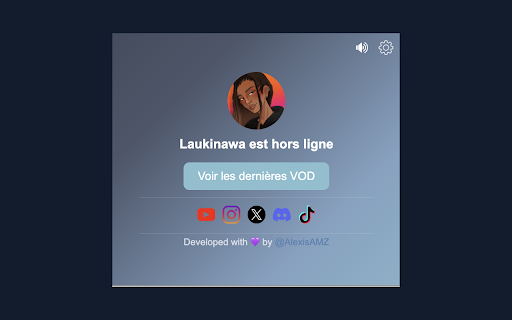 Laukinawa Twitch  YouTube Notifications  from Chrome web store to be run with OffiDocs Chromium online
